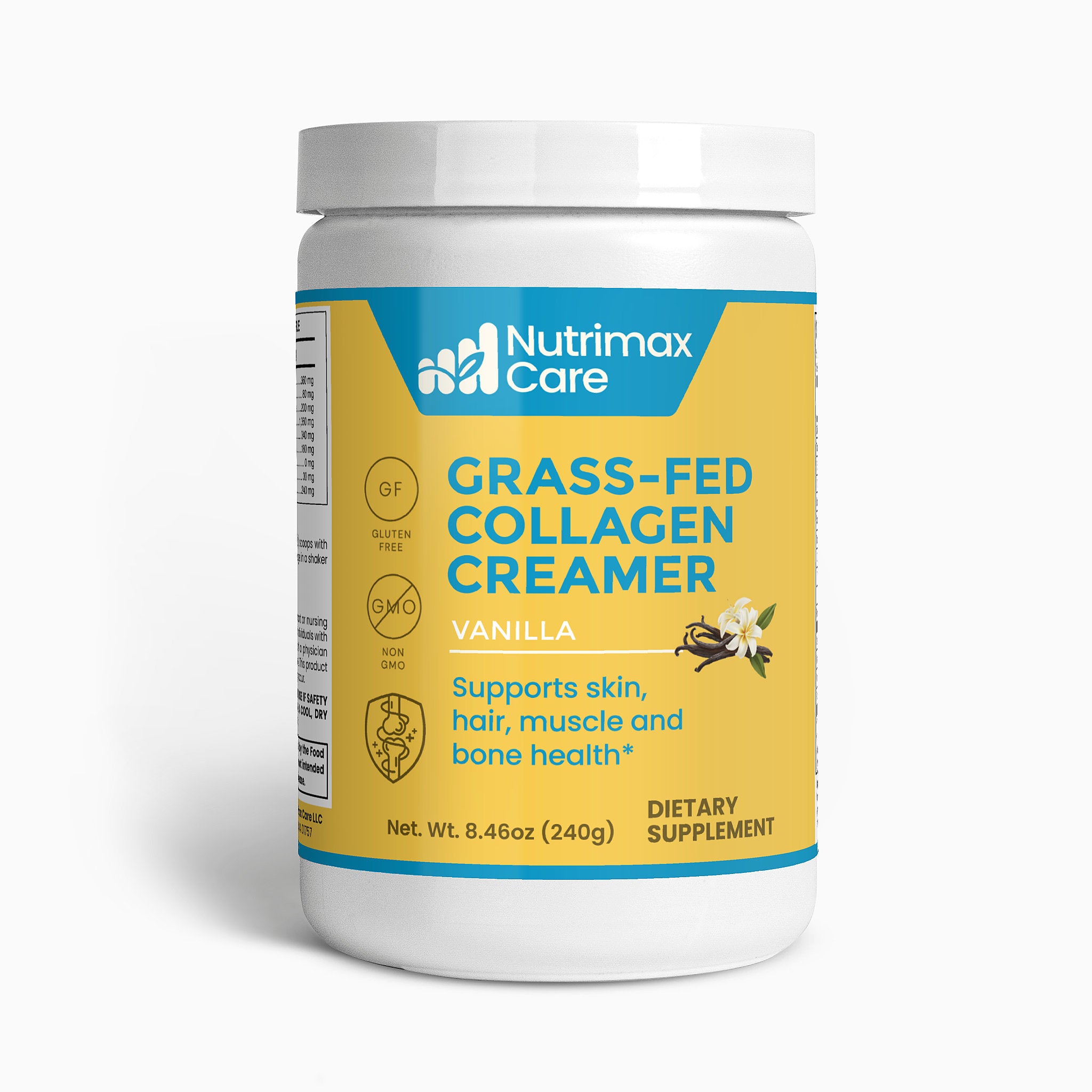 Grass-Fed Collagen Creamer (Vanilla)